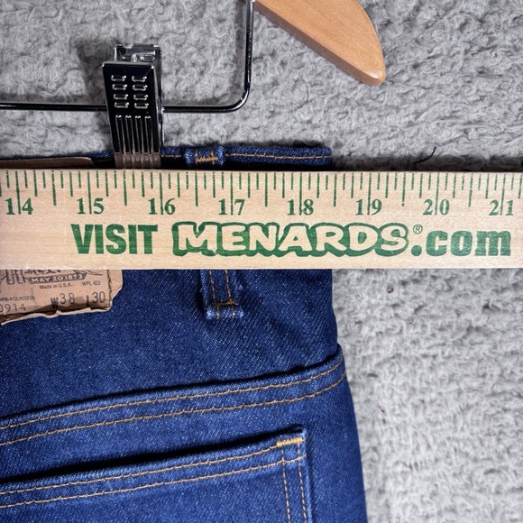 Levi's Vintage Orange Tab Jeans Mens 36x30 Boot Cut Blue Denim Cotton Blend USA - Picture 5 of 9